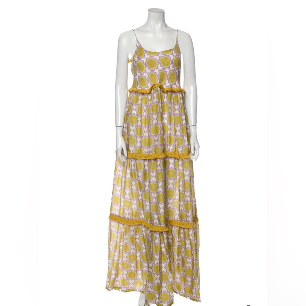 Verandah Silk Maxi Dress - Picture 5 of 6